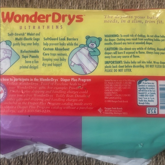 Vintage diapers 1997 - Picture 3 of 4
